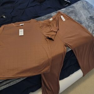 Splendid Tan Textured Top